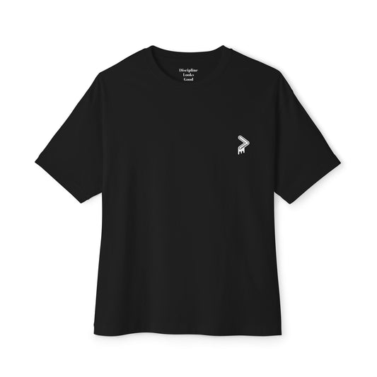 Progress Over Perfection Boxy Tee — Designed for Discipline
