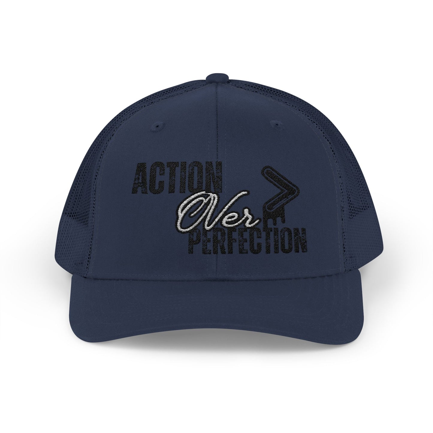 Action Over Perfection Trucker Cap