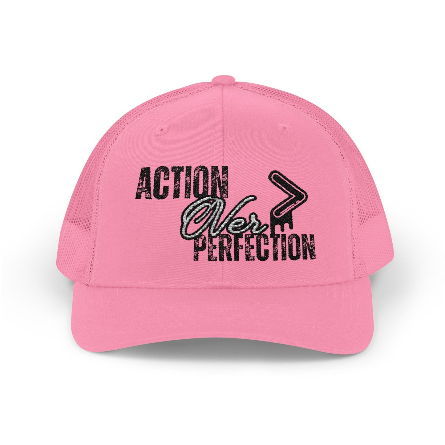 Action Over Perfection Trucker Cap